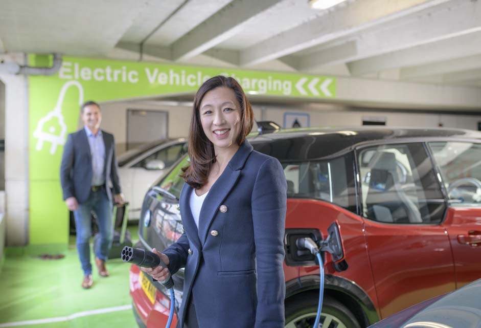 Electric vehicles Charge points and planning policies Local